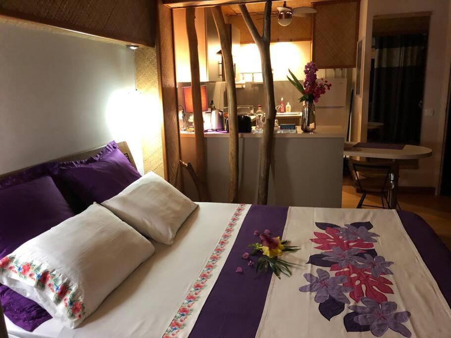 Chambre Totalement Equipee Avec Vue Imprenable!!! Punaauia  Buitenkant foto