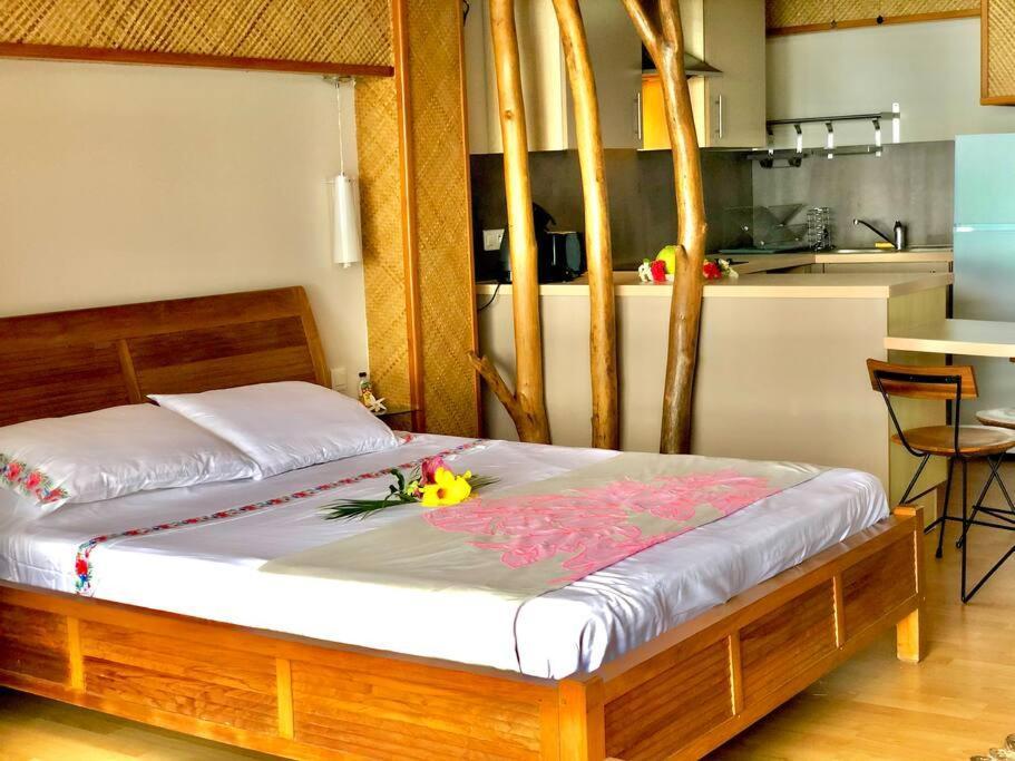 Chambre Totalement Equipee Avec Vue Imprenable!!! Punaauia  Buitenkant foto