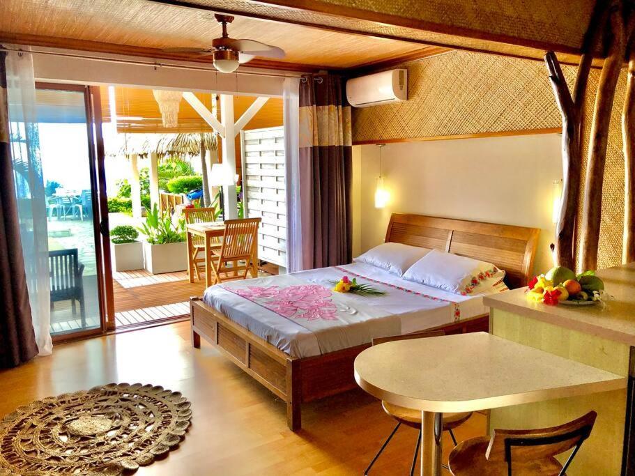 Chambre Totalement Equipee Avec Vue Imprenable!!! Punaauia  Buitenkant foto